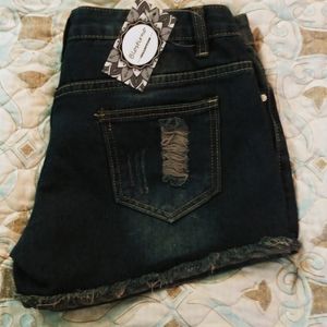 Women's jean shorts
